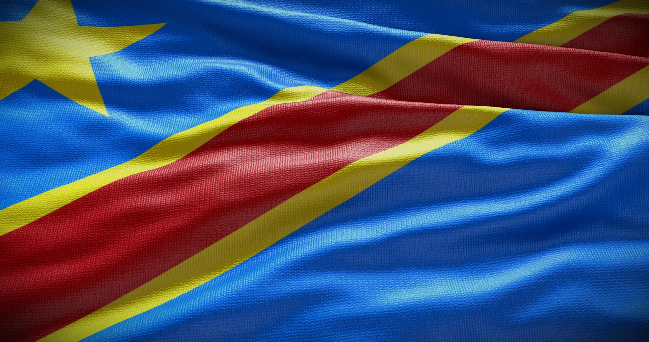 Democratic Republic of Congo flag background for a technology market-entry playbook