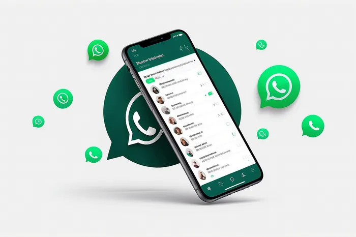 WhatsApp Business chat interface mockup, representing WhatsApp as a primary customer channel for an African SME